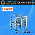 Hot Sales Stainless Steel Bakery Cooling Rack Trolley and Restaurant Ktchen Equipment